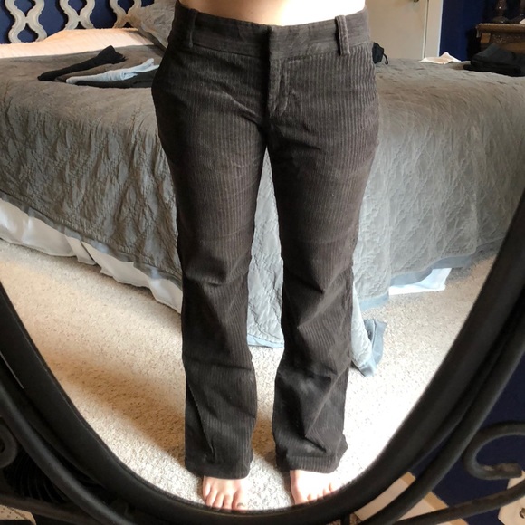 Zara Pants - Zara brown corduroy slacks size 8